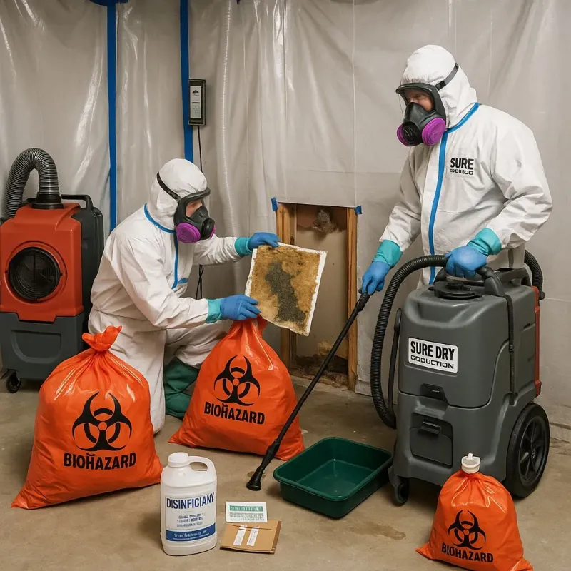 Contaminated Water Handling Protocols process in Heritage Lake, IN
